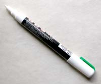Marqueur blanc