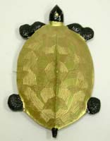 Encre en forme de tortue