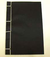 Xuan notebook, black silk