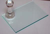 Petite plaque de verre fine / Petite plaque de verre fine