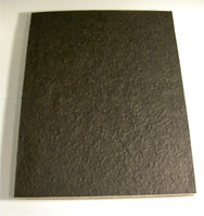 Grand livre npalais noir / Great book from Nepal, black