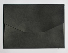 Enveloppes classeurs noires (5) / Envelopes for paper storage (5), black