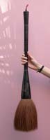 Pinceau calligraphie g�ant, brun  / Giant calligraphy brush, brown
